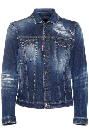 디스퀘어드2 남성 데님 자켓 Dan stretch denim jean jacket NB01