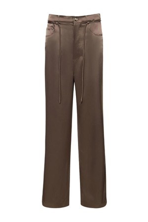 나누시카 여성 팬츠 Sato satin drawstring pants NB01