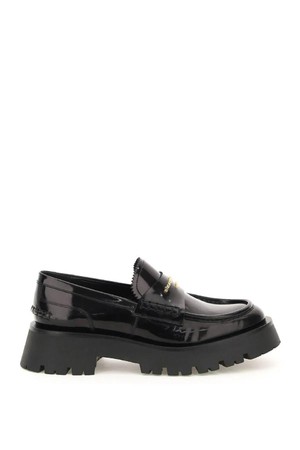 알렉산더왕 여성 로퍼 brushed leather carter loafers NB02