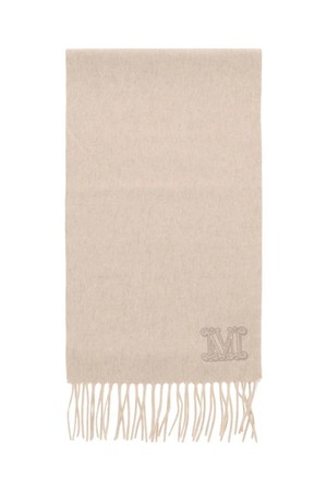 막스마라 여성 스카프 cashmere scarf with monogram NB02