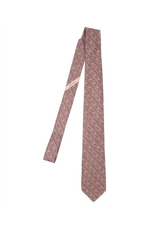 페라가모 남성 넥타이 Salvatore Ferragamo 350887 DREAM PRINT SILK Tie   Brown NB24