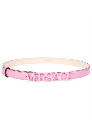 베르사체 여성 벨트 Versace 1002202 1A04792 LOGO Belt   Pink NB24