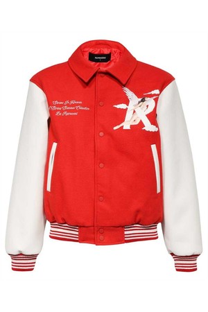 리프리젠트 남성 자켓 Represent M01222 239 STORMS IN HEAVEN VARSITY Jacket   Red NB24