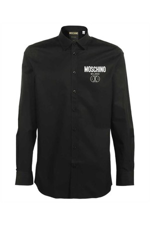 모스키노 남성 셔츠 Moschino J0215 2035 Shirt   Black NB24