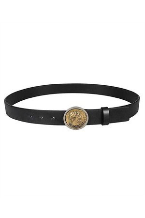 돌체앤가바나 남성 벨트 Dolce   Gabbana BC4807 AO163 BRAND COIN Belt   Black NB24