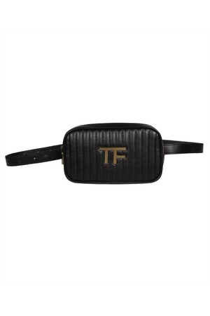 톰포드 여성 벨트백 Tom Ford L1411T ICL019 QUILTED CALF LEATHER Belt bag   Black NB24