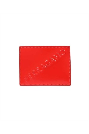 페라가모 남성 카드지갑 Salvatore Ferragamo 661204 3D SIGNATURE Card holder   Red NB24