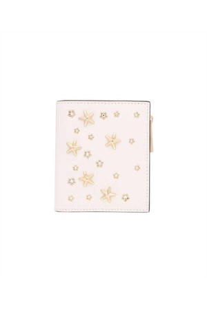 지미추 여성 지갑 Jimmy Choo HANNI CZN Wallet   Beige NB24