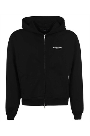 리프리젠트 남성 맨투맨 후드 Represent MH4039 OWNERS CLUB ZIP Hoodie   Black NB24