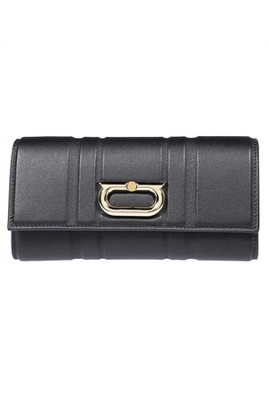 페라가모 여성 지갑 Salvatore Ferragamo 220485 CONTINENTAL Wallet   Black NB24