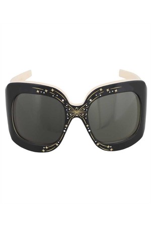 구찌 여성 선글라스 Gucci 691303 J0740 OVERSIZE SQUARE FRAME Sunglasses   Black NB24