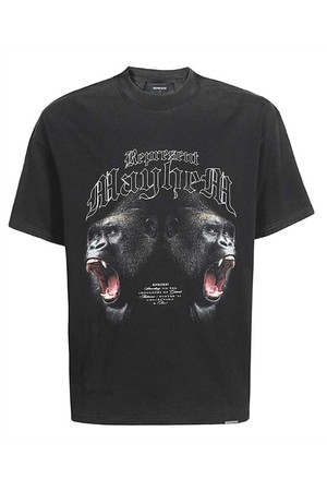 리프리젠트 남성 티셔츠 Represent MT4013 MAYHEM T shirt   Black NB24