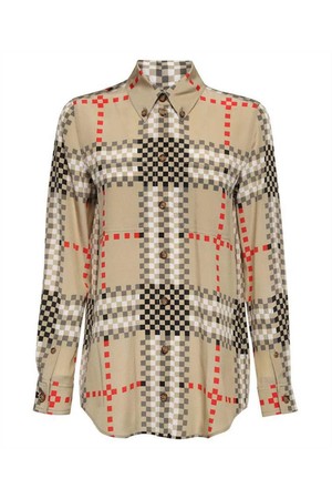 버버리 여성 셔츠 블라우스 Burberry 8063256 PAOLA Shirt   Beige NB24