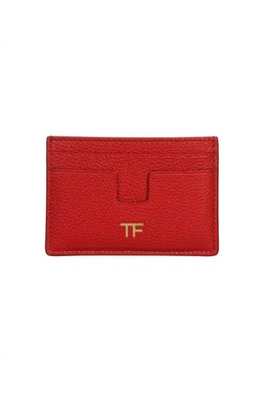 톰포드 여성 카드지갑 Tom Ford S0250T LCL095 GRAIN LEATHER CLASSIC TF Card holder   Red NB24