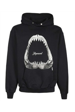 리프리젠트 남성 맨투맨 후드 Represent M04286 171 SHARK JAWS Hoodie   Black NB24