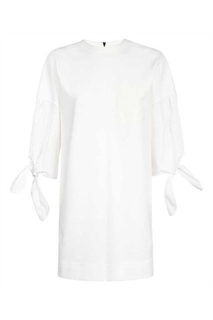 막스마라 여성 원피스 MAX MARA 2411621032600 POPLIN T SHIRT Dress   White NB24