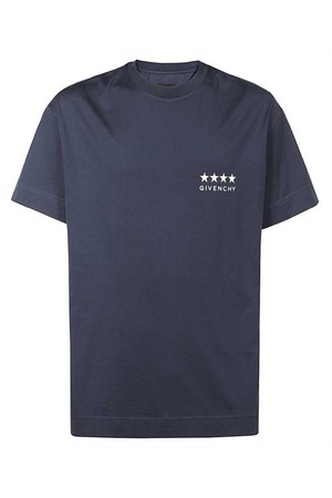 지방시 남성 티셔츠 Givenchy BM71JA3YJ5 STANDARD T shirt   Blue NB24