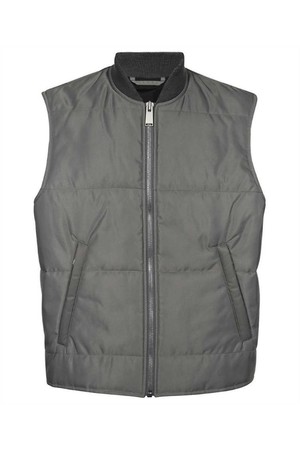 헤론프레스톤 남성 자켓 Heron Preston HMEX001S23FAB001 EX RAY NYLON ZIP Gilet   Grey NB24