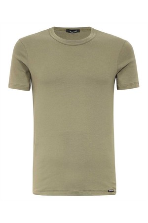 톰포드 남성 속옷 Tom Ford T4M081040 STRETCH FIT T shirt   Green NB24