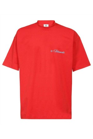 베트멍 남성 티셔츠 Vetements UA63TR161R ONLY VETEMENTS T shirt   Red NB24