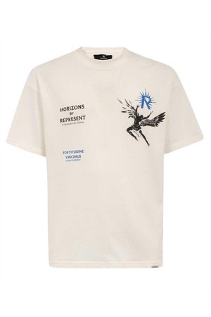 리프리젠트 남성 티셔츠 Represent MLM467 72 ICARUS T shirt   White NB24