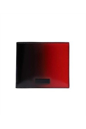 페라가모 남성 지갑 Salvatore Ferragamo 661230 CUSTOM METAL PLATE Wallet   Red NB24