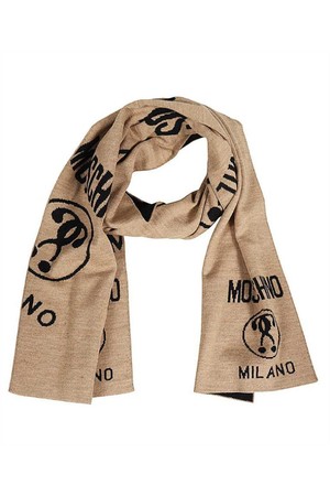 모스키노 여성 스카프 Moschino 50055 0M5145 Scarf   Beige NB24