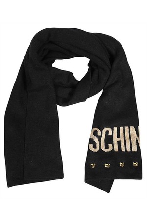 모스키노 여성 스카프 Moschino 30782 0M2961 Scarf   Black NB24