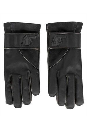 페라가모 남성 장갑 Salvatore Ferragamo 560027 NYLON SF Gloves   Black NB24