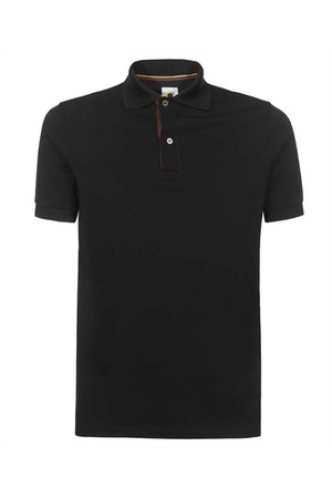 폴스미스 남성 폴로티 Paul Smith M1R 698PP D00086 SLIM FIT ARTIST STRIPE PLACKET Polo   Black NB24