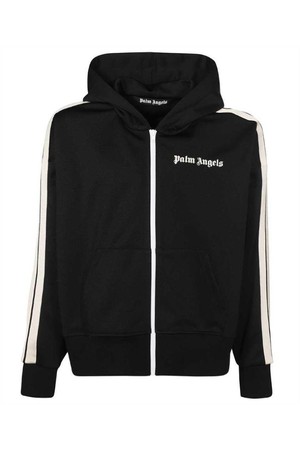 팜앤젤스 남성 자켓 Palm Angels PMBD051S23FAB001 ZIPPED HOODY TRACK Jacket   Black NB24