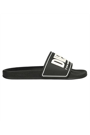 디젤 남성 슬리퍼 Diesel Y02801 P4441 MAYEMI Slides   Black NB24