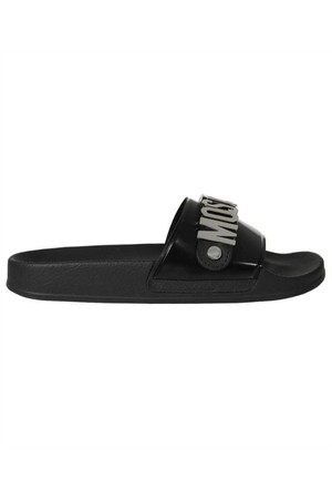 모스키노 남성 슬리퍼 Moschino MB28032G1GG1100A Slides   Black NB24