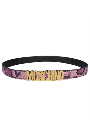 모스키노 여성 벨트 Moschino 8039 8005 Belt   Purple NB24