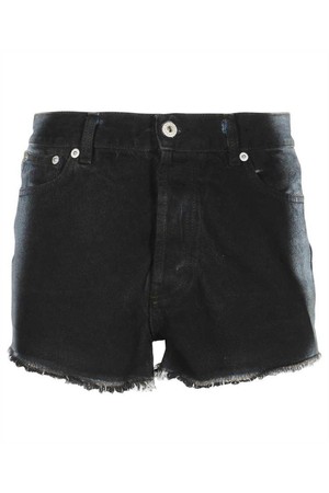 헤론프레스톤 여성 숏팬츠 Heron Preston HWYC002S23DEN002 GRADIENT DENIM Shorts   Black NB24