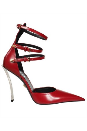 베르사체 여성 샌들 Versace 1007256 DVT51 PIN POINT Sandals   Red NB24