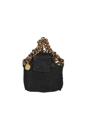 스텔라 맥카트니 여성 키링 Stella McCartney 7V0057 W70008 TECH SHAGGY DEER Key holder   Black NB24