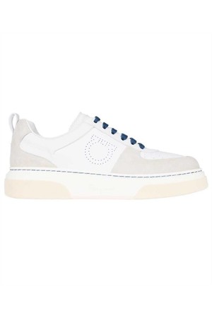 페라가모 남성 스니커즈 Salvatore Ferragamo 021171 CASSINA LOW Sneakers   White NB24