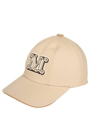 막스마라 여성 모자 MAX MARA 2414571081600 BASEBALL IN WATER RESISTANT FABRIC Cap   Beige NB24