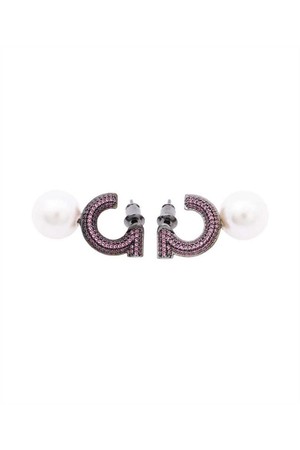 페라가모 여성 귀걸이 Salvatore Ferragamo 760611 BAROQUE Earrings   Pink NB24