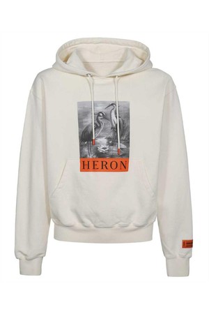 헤론프레스톤 남성 맨투맨 후드 Heron Preston HMBB017C99JER004 BW Hoodie   White NB24