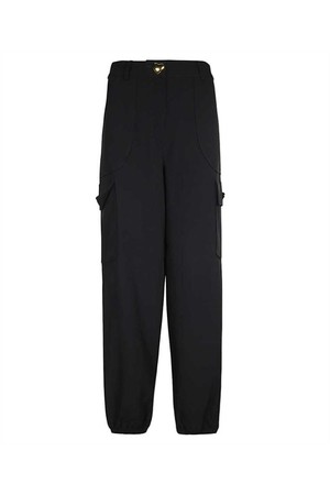 모스키노 여성 팬츠 Moschino A0335 5533 HIGH WAISTED CARGO Trousers   Black NB24