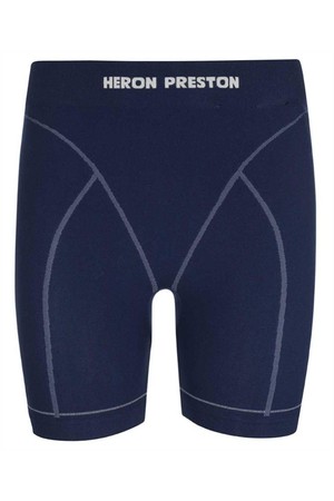 헤론프레스톤 여성 숏팬츠 Heron Preston HWVH002F23KNI001 ACTIVE LOGO Shorts   Blue NB24