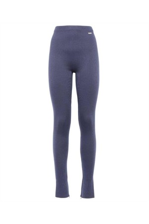 페라가모 여성 팬츠 Salvatore Ferragamo 112034 FITTED LEGGING Trousers   Blue NB24