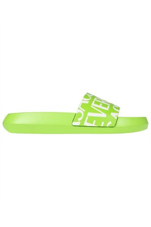 베르사체 여성 슬리퍼 Versace 1009459 1A05389 VERSACE ALL OVER Slides   Green NB24