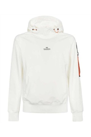 파라점퍼스 남성 맨투맨 후드 Parajumpers 23S PMFLERE02 P29 ELECTRA Hoodie   White NB24