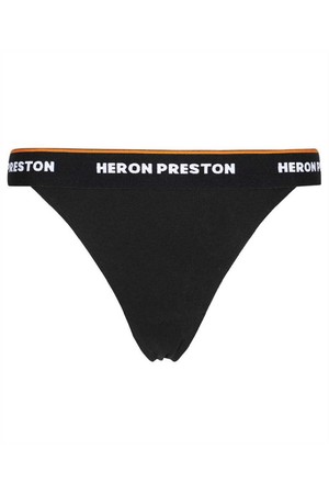 헤론프레스톤 여성 속옷 Heron Preston HWUC001C99JER001 LOGO Panties   Black NB24