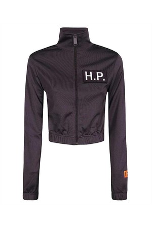 헤론프레스톤 여성 맨투맨 후드 Heron Preston HWBD005F23JER001 TRACKTOP PATCH LOGO Sweatshirt   Purple NB24