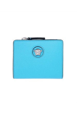 베르사체 여성 지갑 Versace 1004664 DVIT2T LA MEDUSA Wallet   Blue NB24