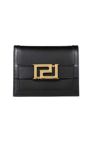 베르사체 여성 지갑 Versace 1008832 1A05134 GRECA GODDESS BIFOLD Wallet   Black NB24